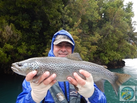 Fotos da pesca esportiva em Chaiten no Chile